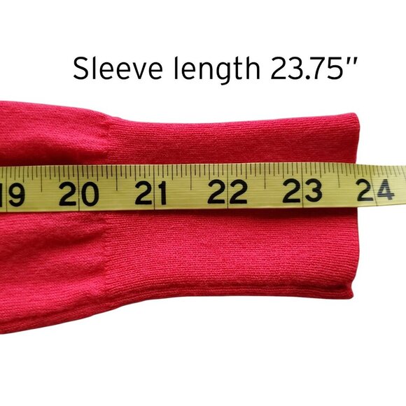 J. Crew Merino Wool Bright Red Cardigan Sweater with Gold Tone Buttons Size XS - Picture 15 of 15